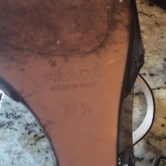 Prada Black wedges  size 37.5 - Picture 5 of 5